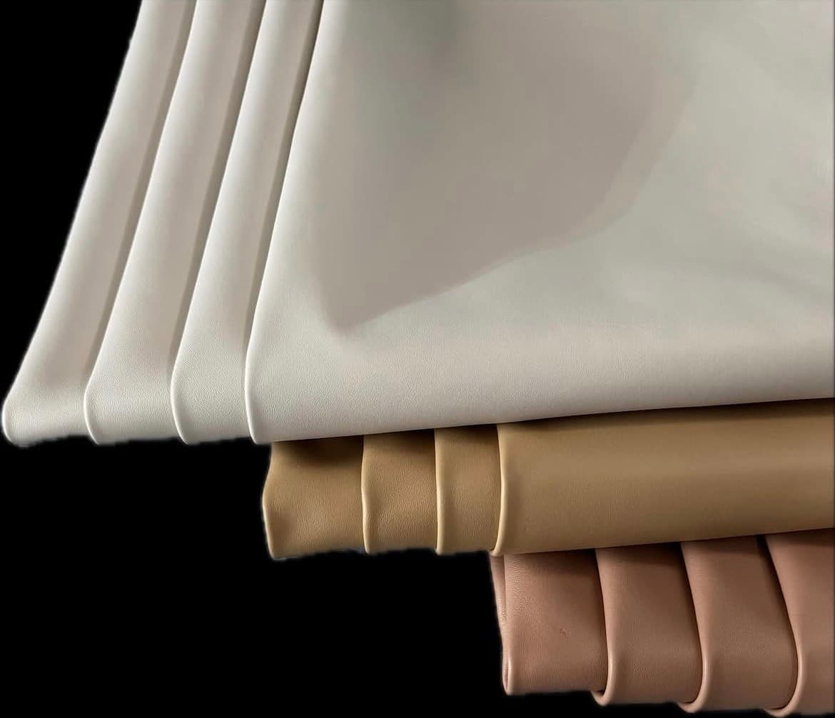 Leather hand-feel inspection.